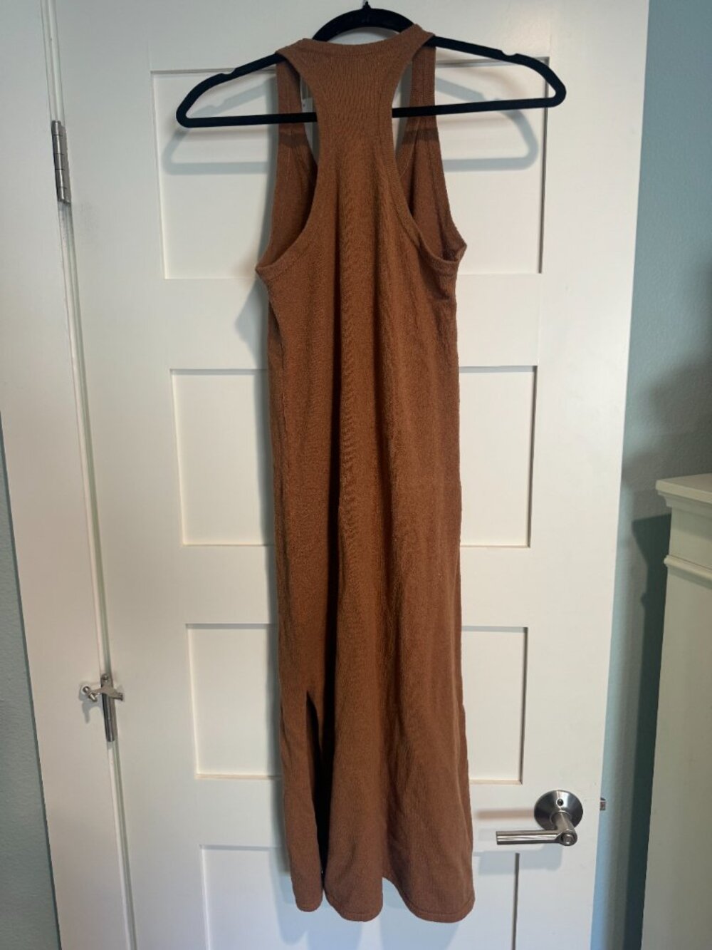 One Gray Day “Ikaria” dress in a rich burnt orange - Picture 4 of 4